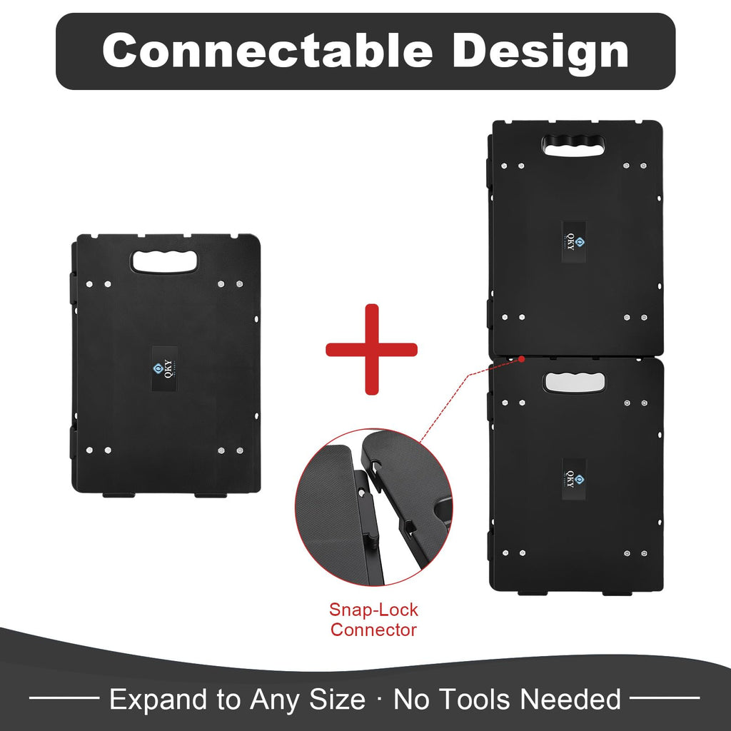Furniture Dolly 2 Pack, 440LBS per Dolly Flat Moving Cart with Wheels