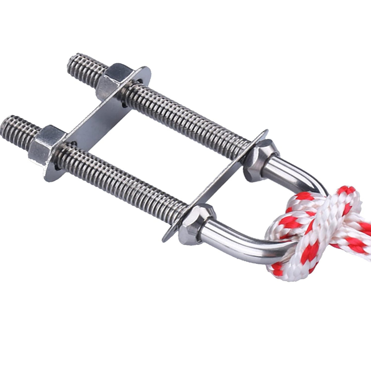 Stainless Steel Marine Boat Stern Bow Eye Tie Down U Bolt 5 inch
