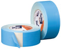 DF 545 Double-Sided Carpet and Duct Tape, Sticks to Hardwood, Concrete, Tile and More, Natural with Blue Liner, 48mm
