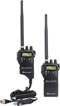 75-822 Handheld CB Radio & Mobile CB Radio – Walkie Talkie with 40 Channels, NOAA Weather Alerts, Long Range