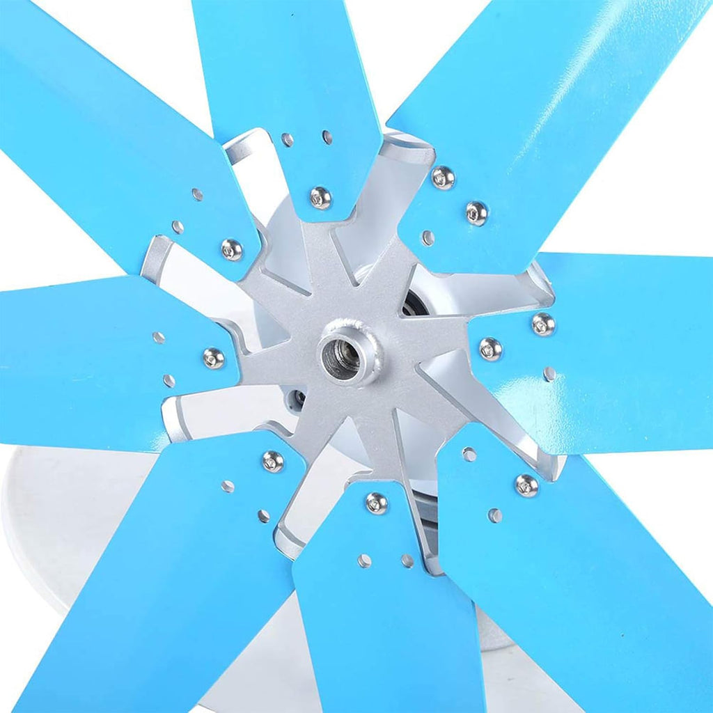 Magnetic Levitation Wind Turbine 12000W with Controller, Blue 10 Blades Wind Turbine Generator Kit for Home, Farm