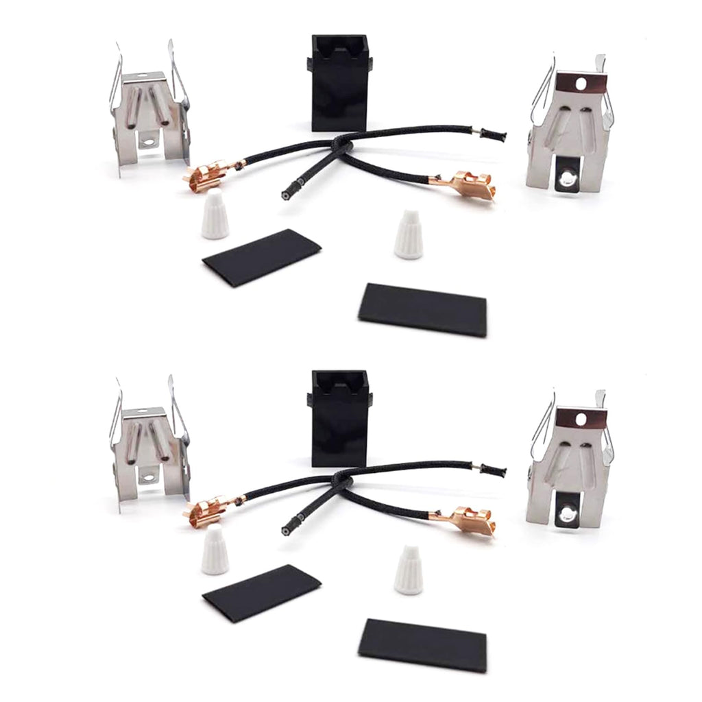 2Pcs Replacement Receptacle Kit Replacement Part for Whirlpool Range Stove 330031