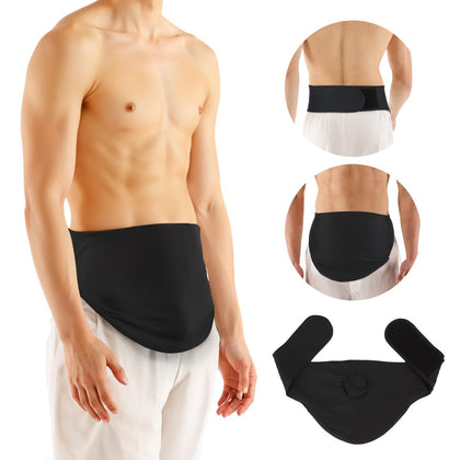 Ostomy Belt, Colostomy Bag Cover for Men & Women (Black XXL)