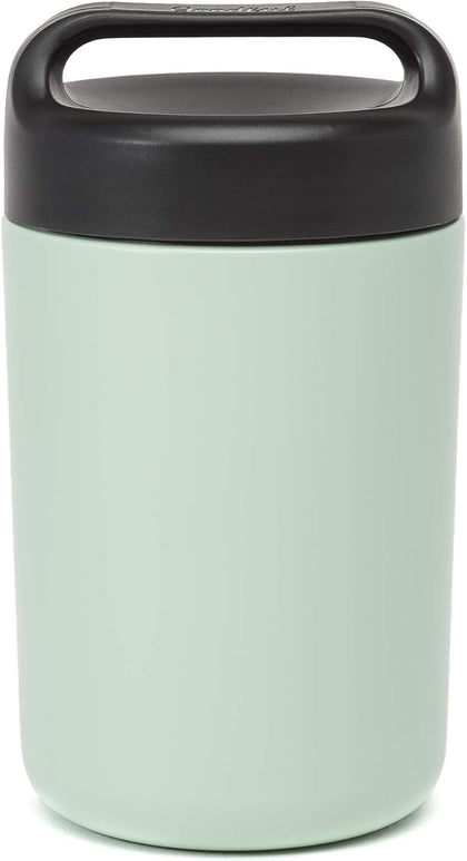 Stainless Steel Food Jar, Double Wall Vacuum Sealed Insulated Food Storage Container with Carry Handle Lid, 16-Ounce