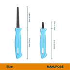 2 Pack Safety Box Opener, Rounded Safety Tip Package Cutter Set