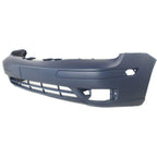 Front Bumper Cover Primed Plastic + Grille Assembly For 2005-2007 Ford Focus Direct Replacement