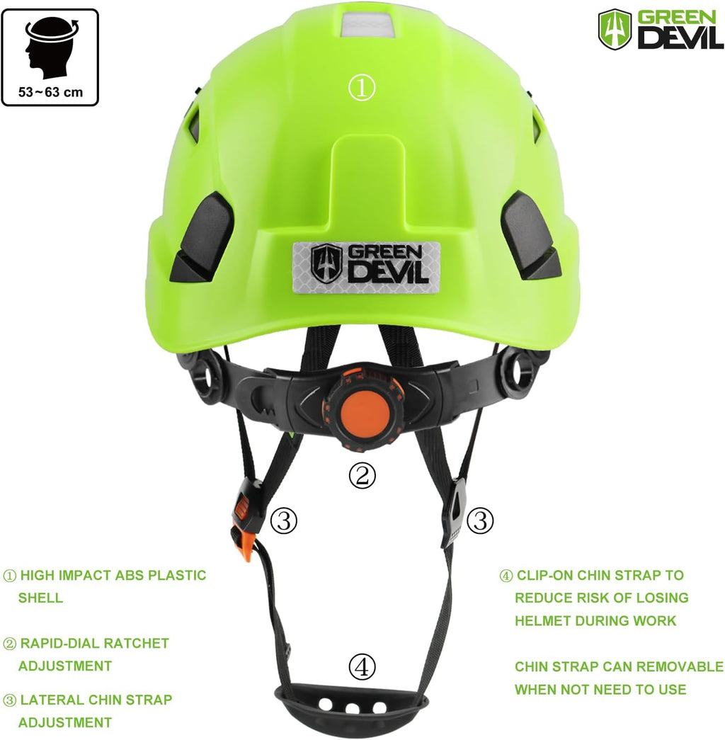 Forestry Chainsaw Safety Helmet with Bluetooth Ear Muffs Arborist Helmet Hard Hat with Built-in Visor Mesh Face