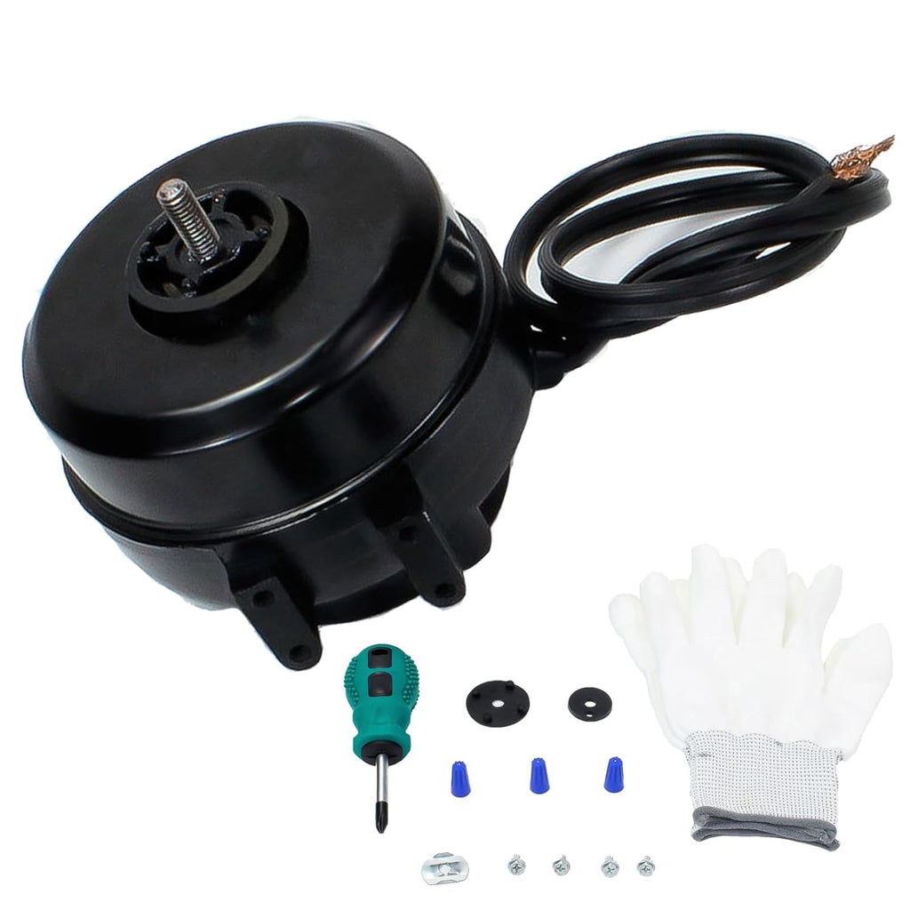WR60X187 Refrigerator Condenser Fan Motor with OEM Parts