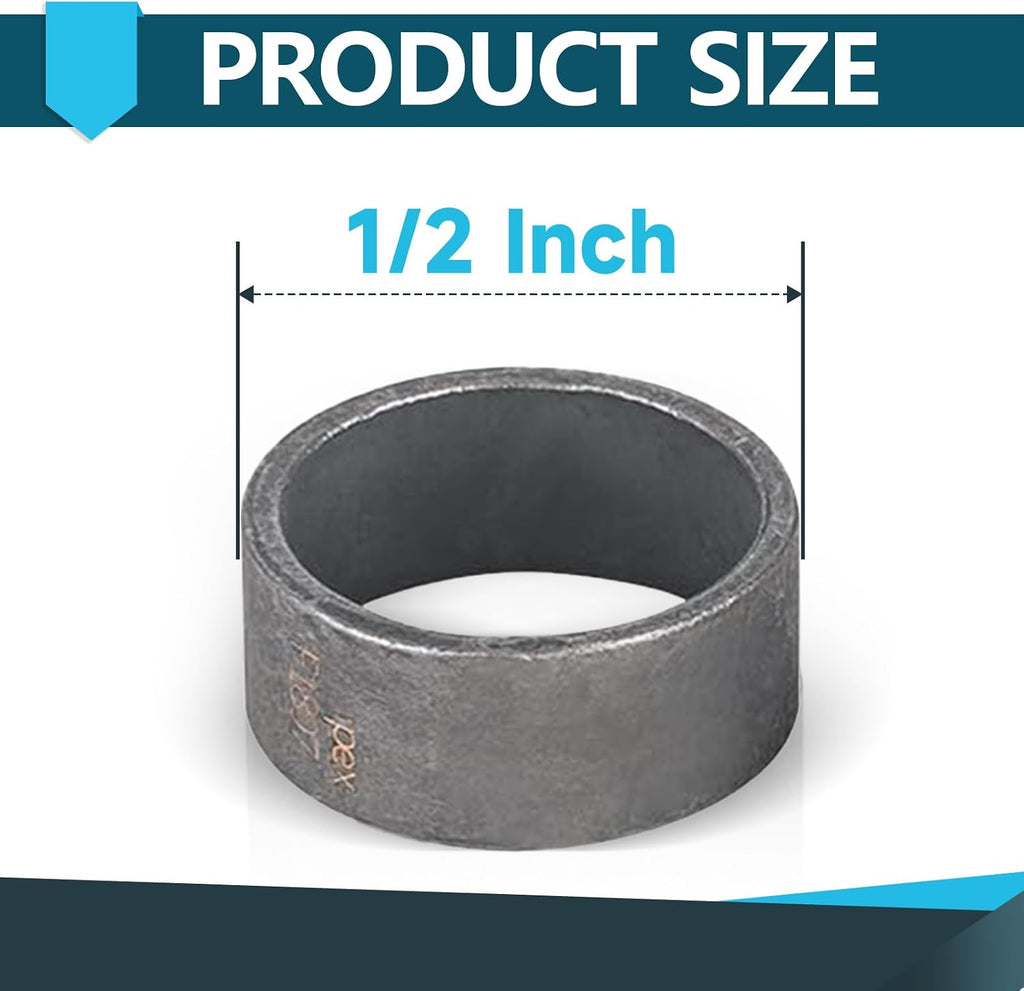 100Pack Bottled Seelink 1/2 Inch PEX Copper Ring(CLAMP024-100)