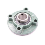 UCFC201 UCFC202 UCFC203 UCFC204 UCFC205 UCFC206 with Convex Circular Seat Outer Spherical Ball Bearing 1Pcs(UCFC206)