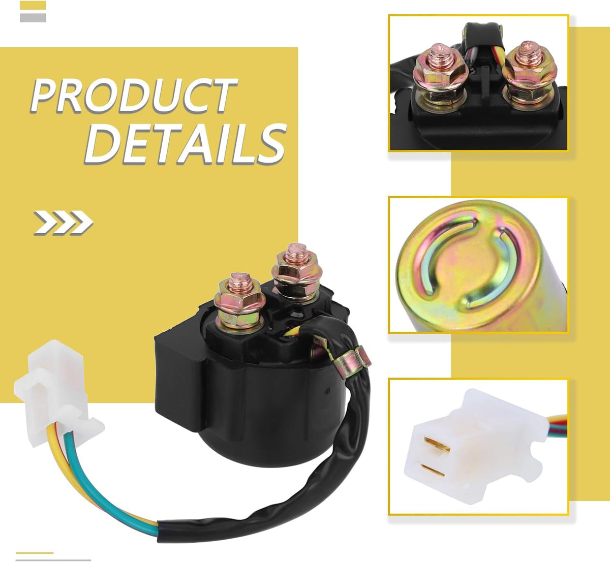 Starter Solenoid Relay Compatible with Honda TRX300 Fourtrax 300