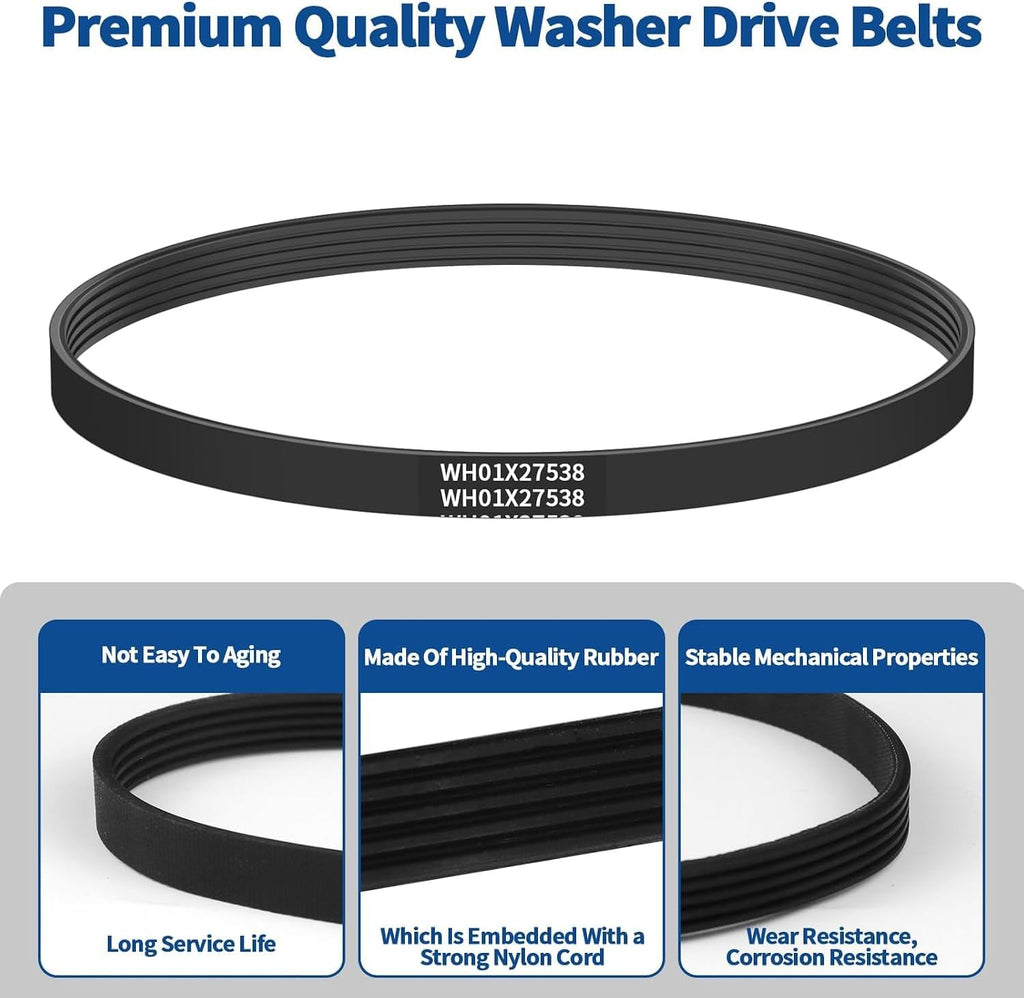 GE WH01X27538 Washer Drive Belt