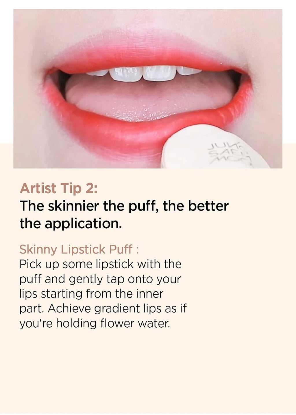 Skinny Tap Puff (3pcs) Mini Precision Puff for Concealer and Touch-Up