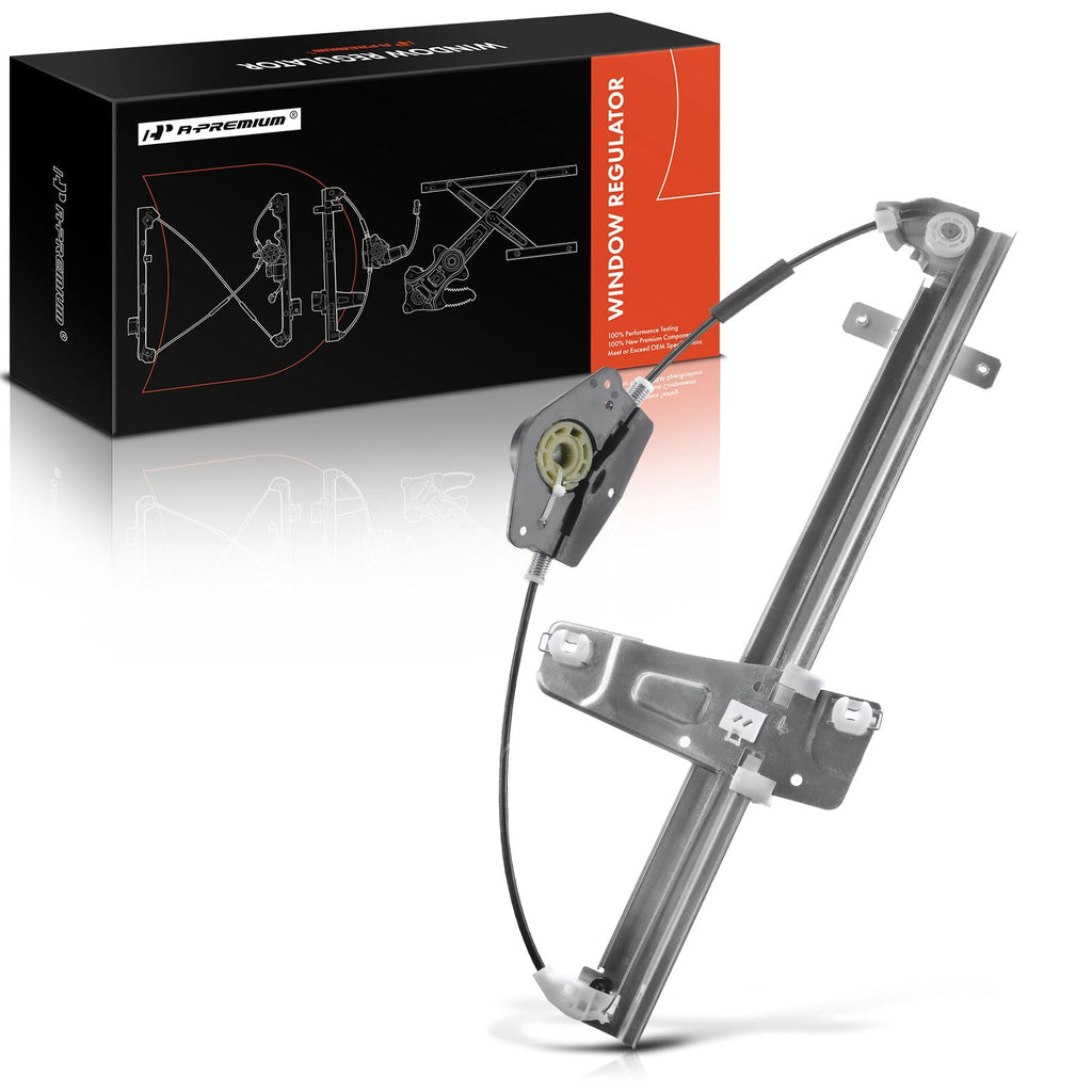 A-Premium Front Driver Side Power Window Regulator Compatible with Jeep