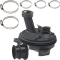 Upgraded WD19X25278 Dishwasher Diverter Valve Kit for GE, Whirlpool, Kenmore, Maytag, Amana Dishwasher Replacement Parts Replaces WD00X25260, WD18X21678, WD19X25259