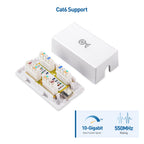 Cable Matters 5-Pack Cat 6 Splice, Ethernet Junction Box, White
