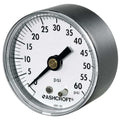 Gauge, Pressure, 30in Hg VAC-0/15psi, Back