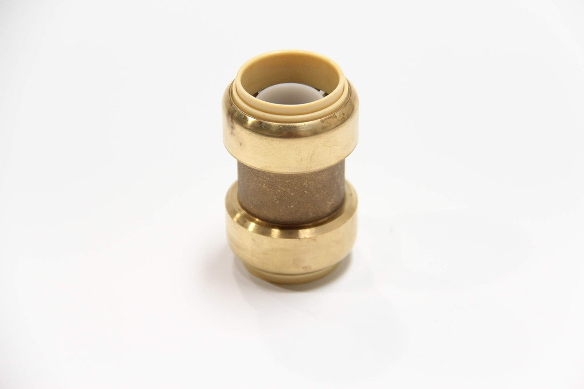 2piece EFIELD Push-Fit Fittings 3/4 Inch Straight Coupling