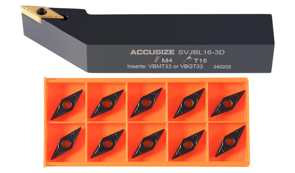 Accusize Indexable Tool Holder, 1", 2373-6014INS