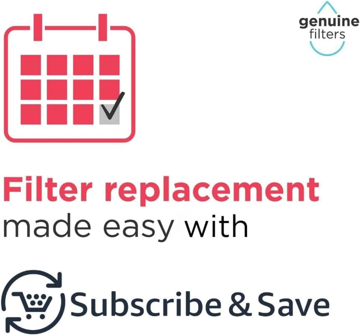 Frigidaire ULTRAWF Refrigerator Water Filter Replacement, White, 1 Count