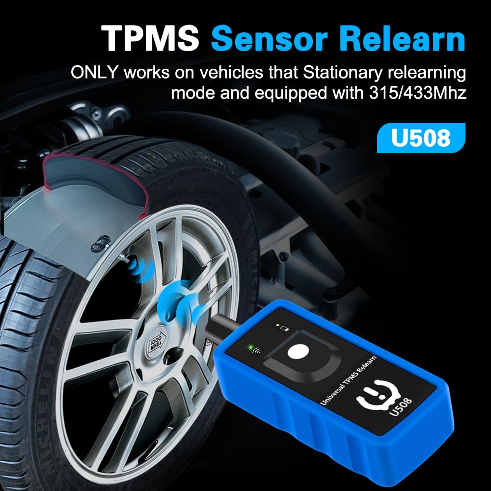 Tpms Relearn Tool U508 Universal for GM Jeep and Ford Chrysler Dodge Tire Pressure Monitor Sensor TPMS Reset