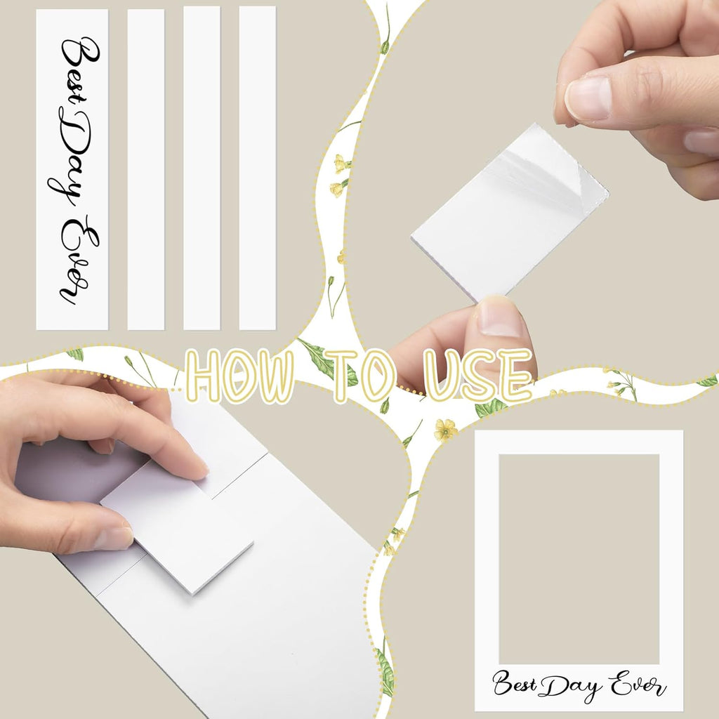 32 x 24 Inch Large Wedding Photo Booth Props Frame, Best Day Ever