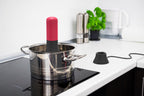 Stirr Plus - The Unique Automatic Pan Stirrer with Timer - Rechargeable USB Stand - Grey