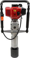 52CC Gas-Powered T-Post Driver with 2.55HP 2-Stroke Engine, Air-Cooled Petrol Piledriver, 1300-3000 BPM, Includes 3
