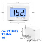Huyopu 1 PCS Electric Voltage Tester for RV, LCD Display Voltmeter
