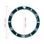Ceramic Watch Bezel Insert, 38mm Outer, 30.6mm Inner, 1.6mm