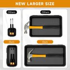 Tool Box Organizer Tray, 60 PCS & 5 Sizes, Black