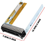 1 Set 2.5-Inch SAS Drive Caddy with Screws SM17A06246 Compatible with Lenovo Think System SR650 SR550 SR630