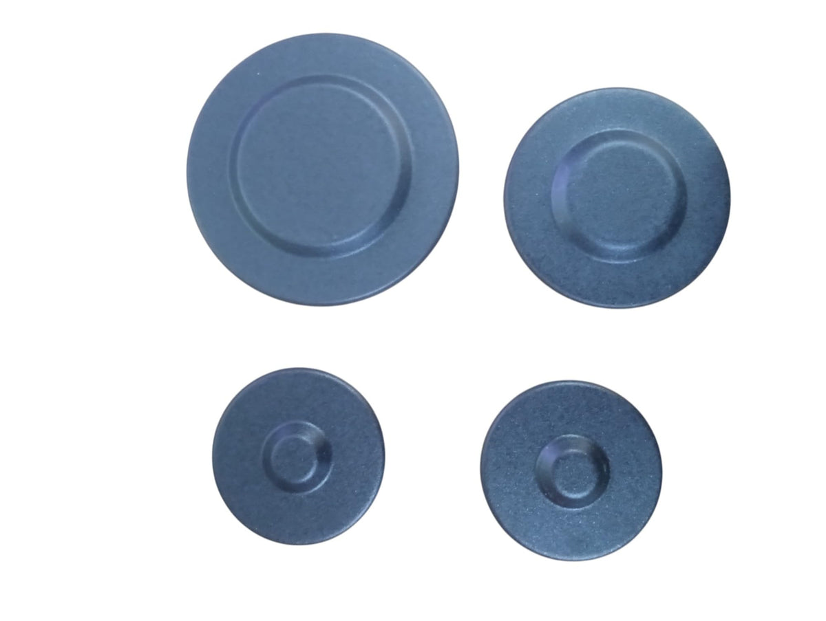 Gas Range Burner Cap Black 4 Pack Kit WPW10299233