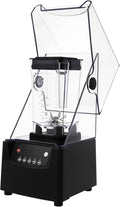 0.48gal Commercial Blender with Removable Soundproof Shield
