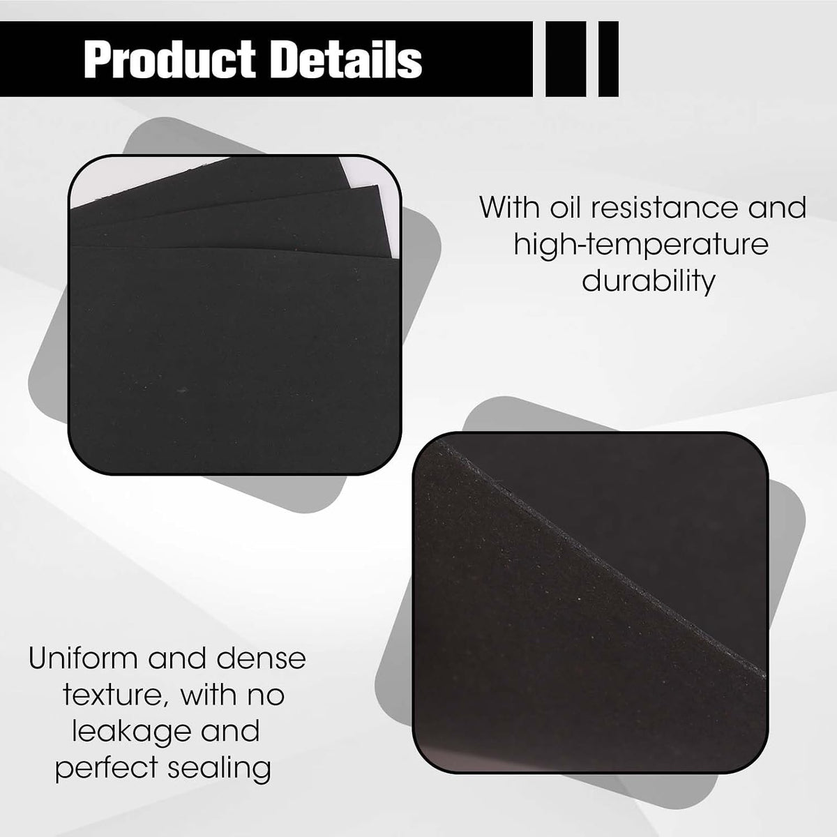 Non-Asbestos Gasket Material Sheet Kit, 13.8" x 11.8"