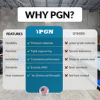 PGN #50 Roller Chain Connecting Links (500 Pack) Carbon Steel