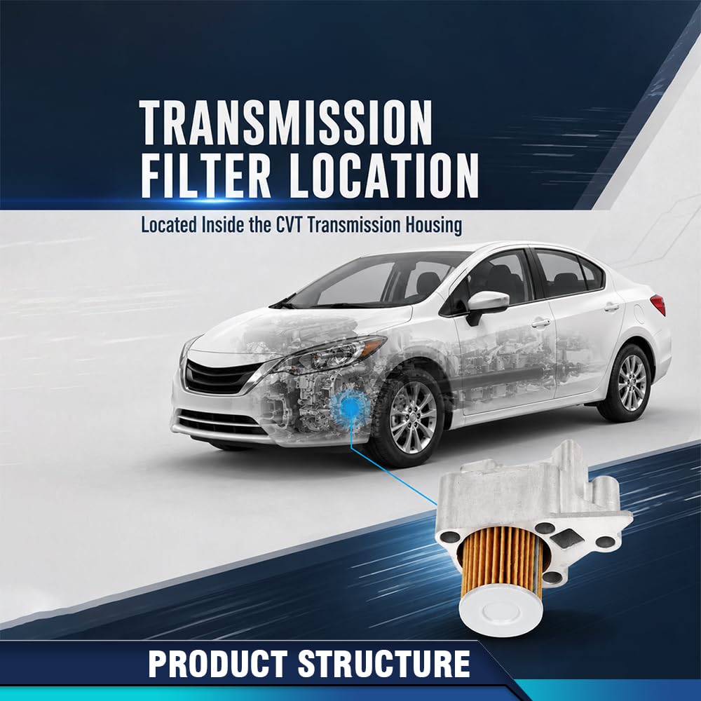 PIT66 Transmission Filter Assembly Oil Governor Aluminum Silver