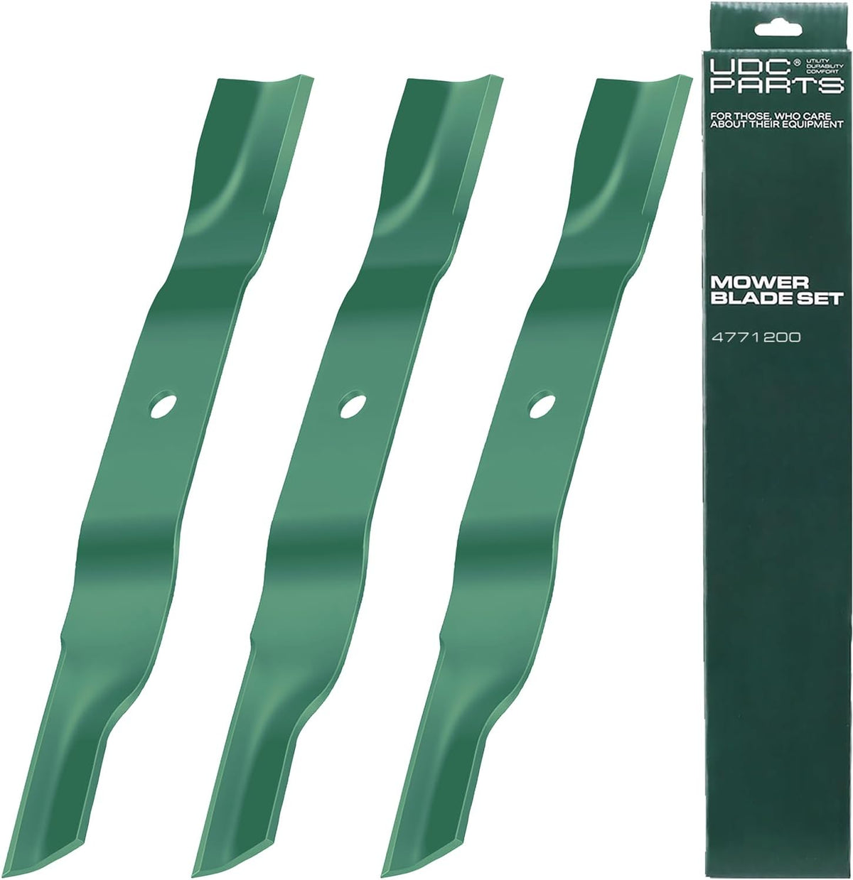 UDC Parts 04771200 Mower Blades Replacement for Ariens Ikon XD 52, 3 Pack