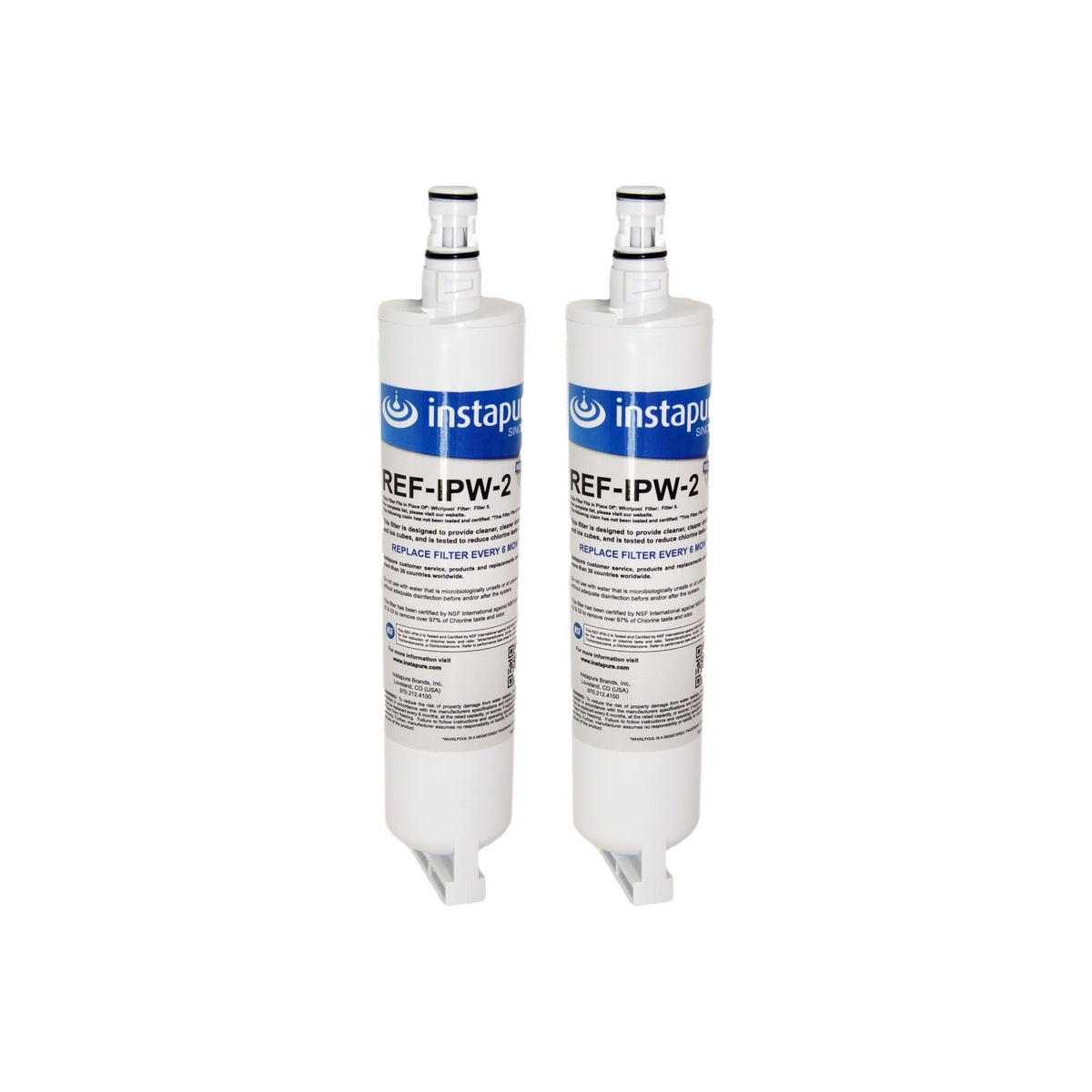 EveryDrop Filter 5 4396508 Compatible Refrigerator Filter, 2-Pack