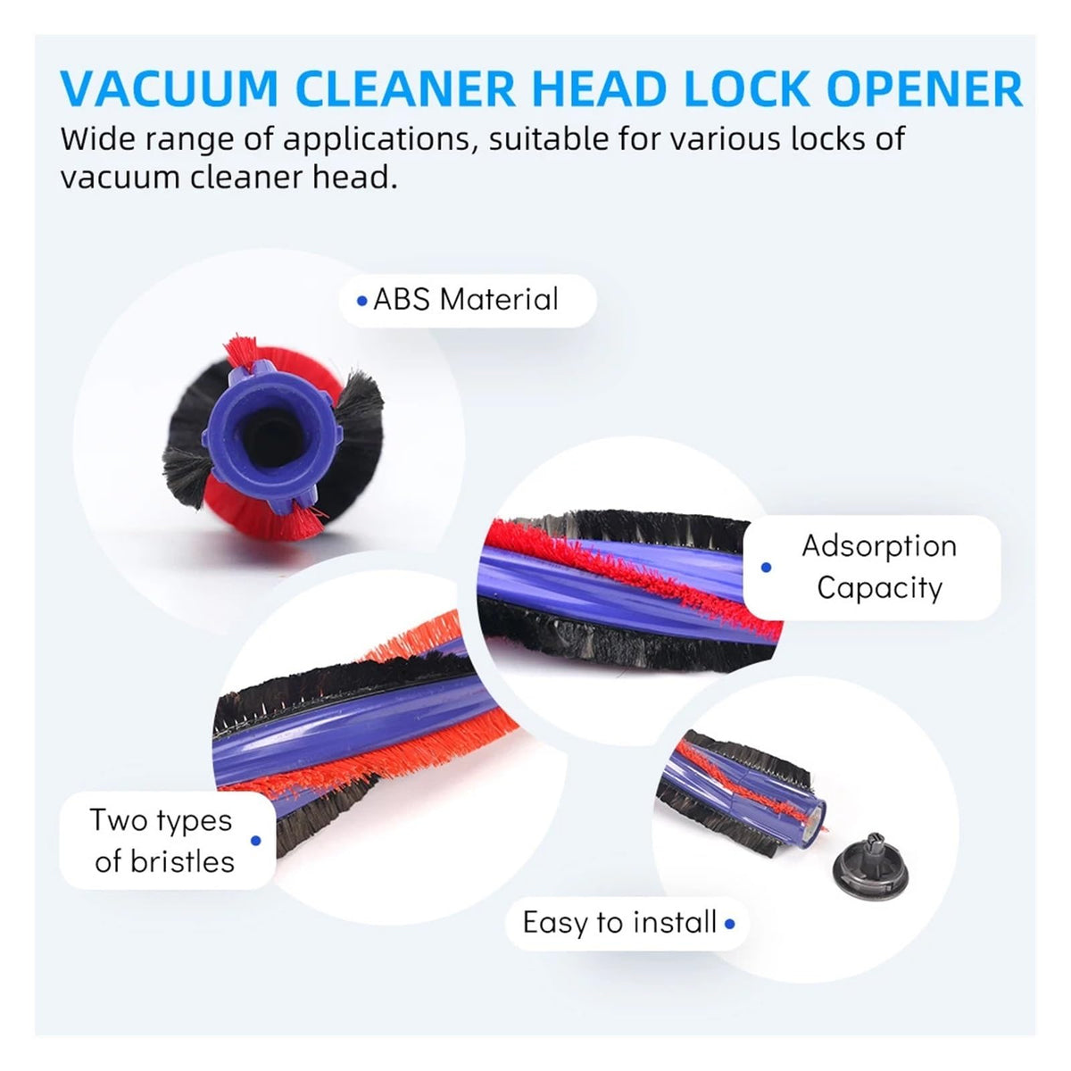 BHGTLEIDNTE Brush Bar Roller Assembly, Compatible with Dyson, 360 Eye RB01