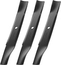 RONPOW 115-5059-03/79016P Lawn Mower Blades Compatible with Toro Timecutter 50 Inch SS5000, SS5060, MX5050, MX5060, Exmark Quest S/E, High Lift Zero Turn Blade, Replaces 110-6837-03 112-9759-03, 3Pack