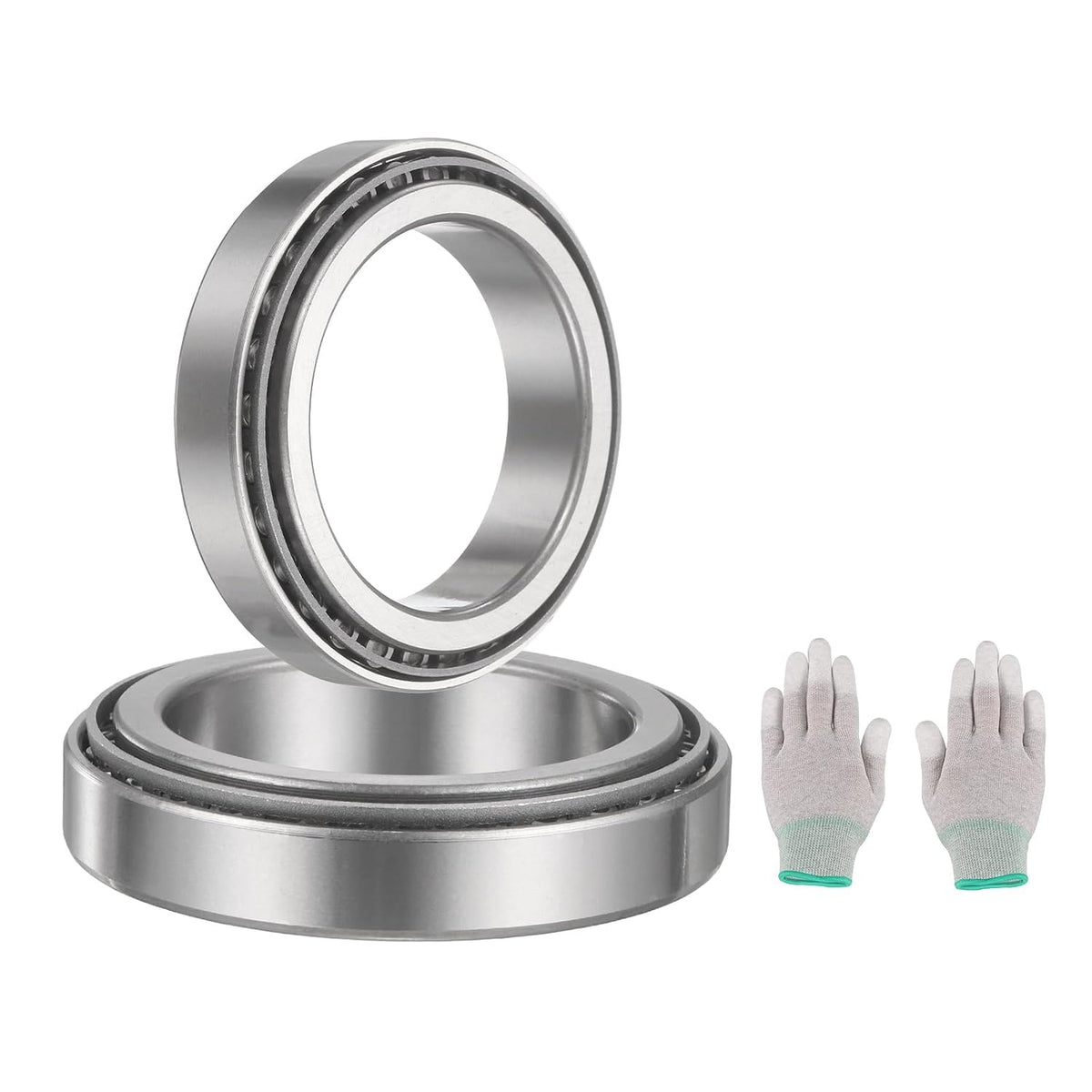 uxcell 32911 Tapered Roller Bearing Cone and Cup, 55x80x17mm, 2 Set