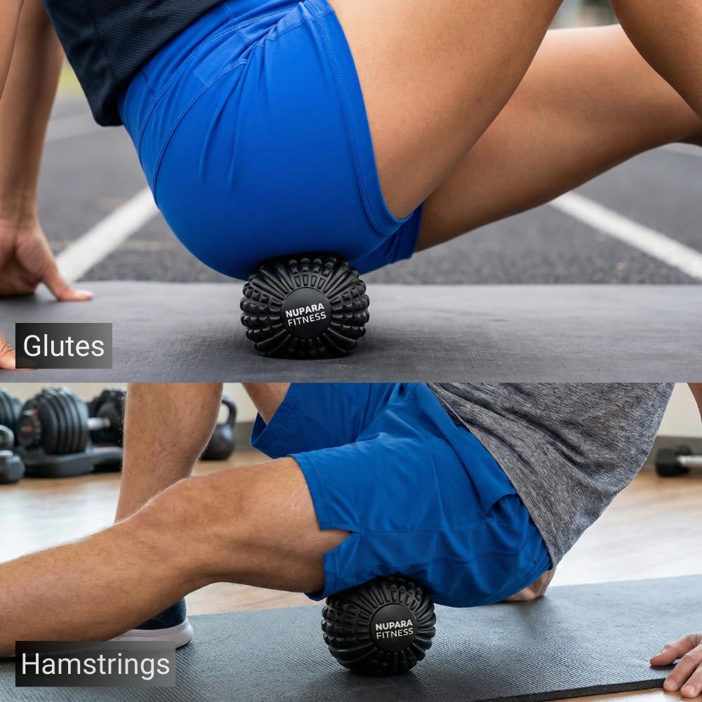Massage Ball - Myofascial Release Ball for Recovery in Muscles, Shoulder, and Back. Trigger Point Massage and