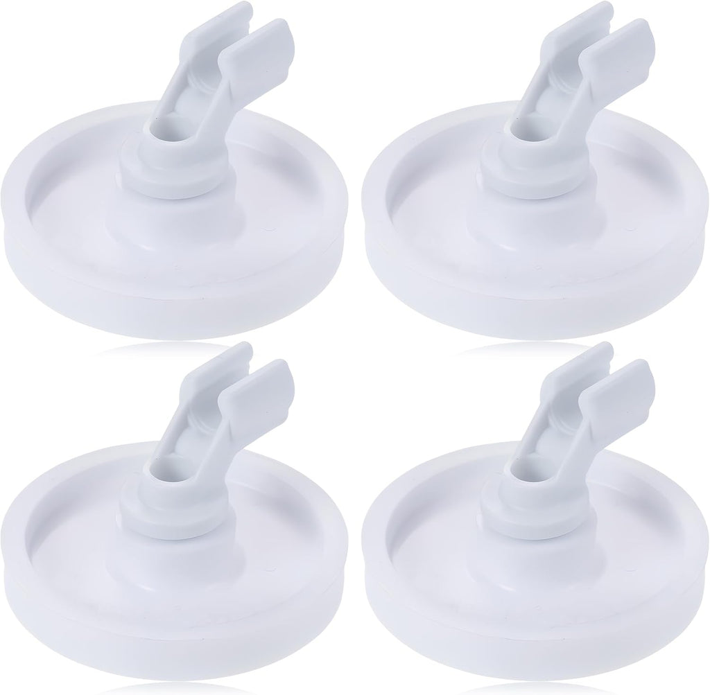 5300809640 154174501 Dishwasher Dishrack Wheels for Frigidaire (4-Pack)