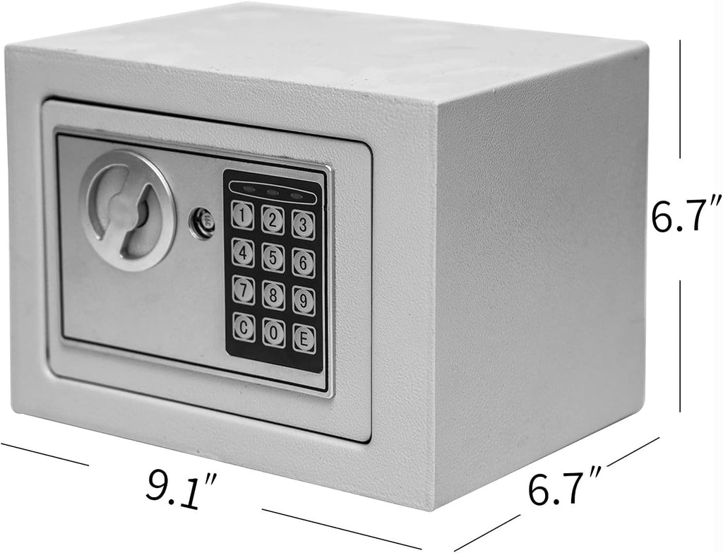 SF01 Safe, 9.1x6.7x6.7, White