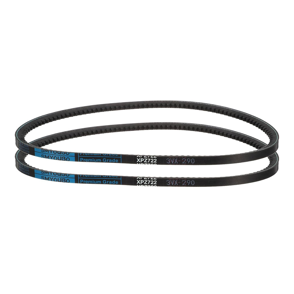 uxcell 3VX290 Rubber V-Belt, Raw Edge Cogged Industrial V Belt 29" Length x 0.38" Width x 0.32" Thickness