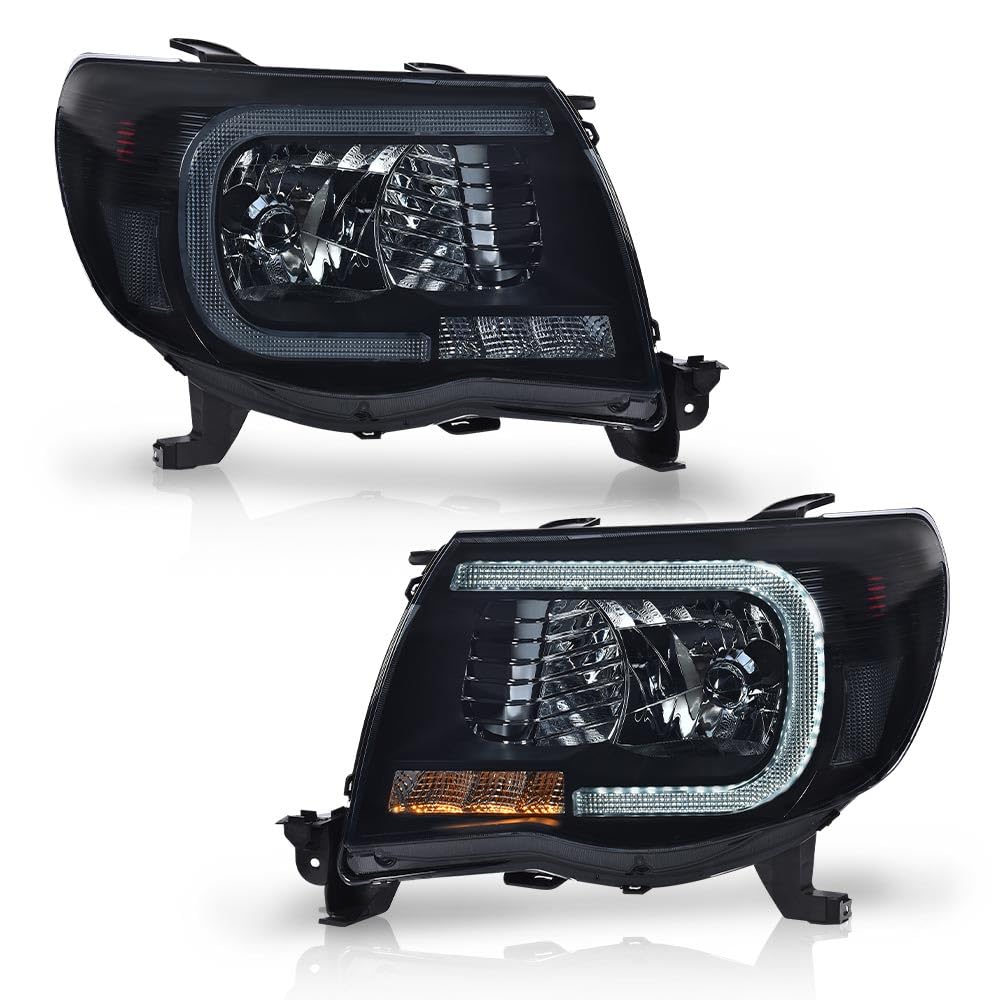 LED Front Headlights Assembly Fit 2005-2011 Toyota Tacoma