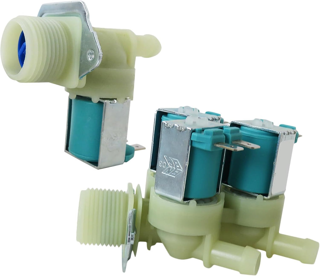 Washer Water Inlet Valve Replacement Parts for LG Kenmore Models WM8100HWA WM8100HWA/00 WM8500HVA WM9000HVA