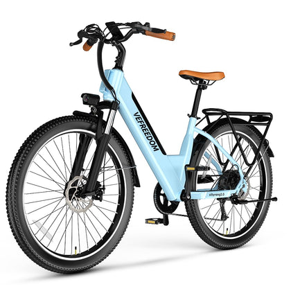 Cityrang 2.0 Electric Bike for Adults 1000W Peak Motor Blue