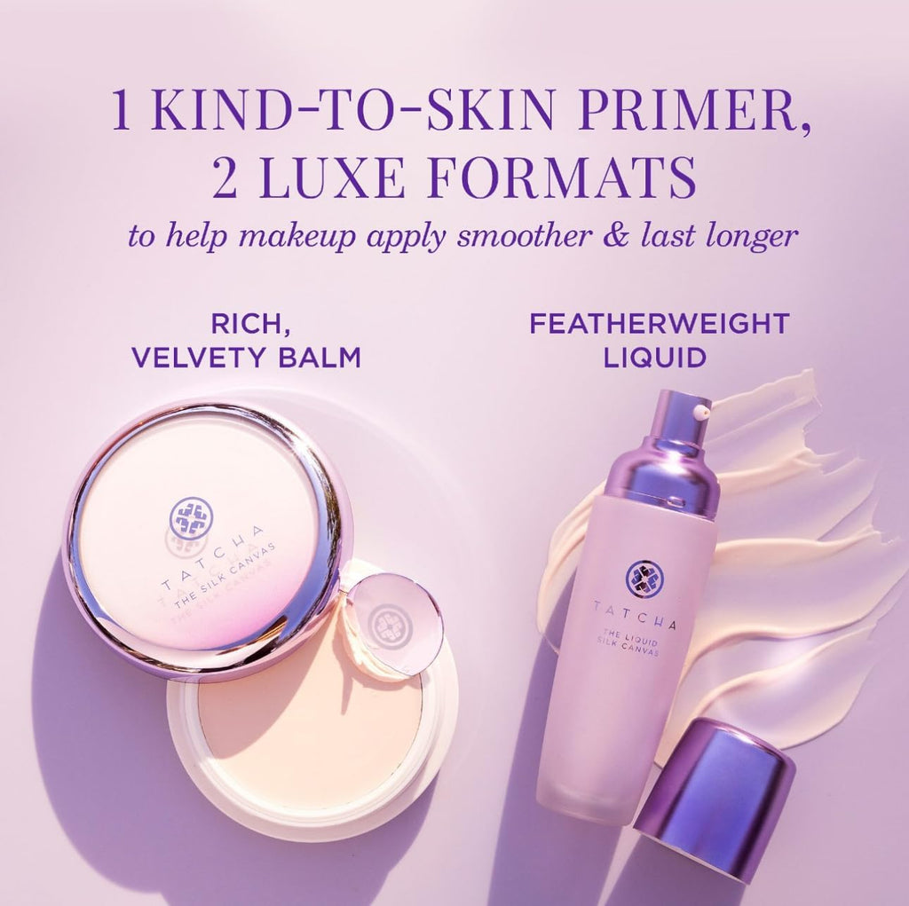 Liquid Silk Canvas, Protective, Smoothing, & Blurring Makeup Primer